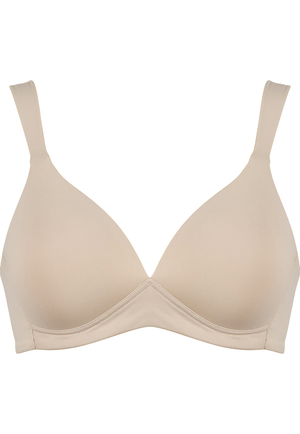﻿Naturana Bügelloser Soft-BH mit Schale - Light Beige Limitierter Zeitrabatt