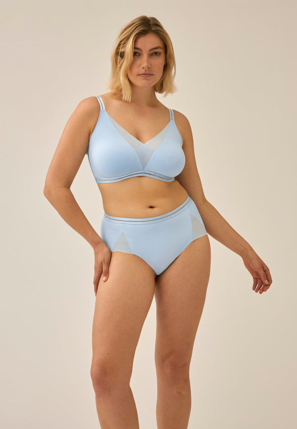 Naturana Softer Wohlfühl-BH mit Mesh-Details - Swimming Pool Fabrikpreis