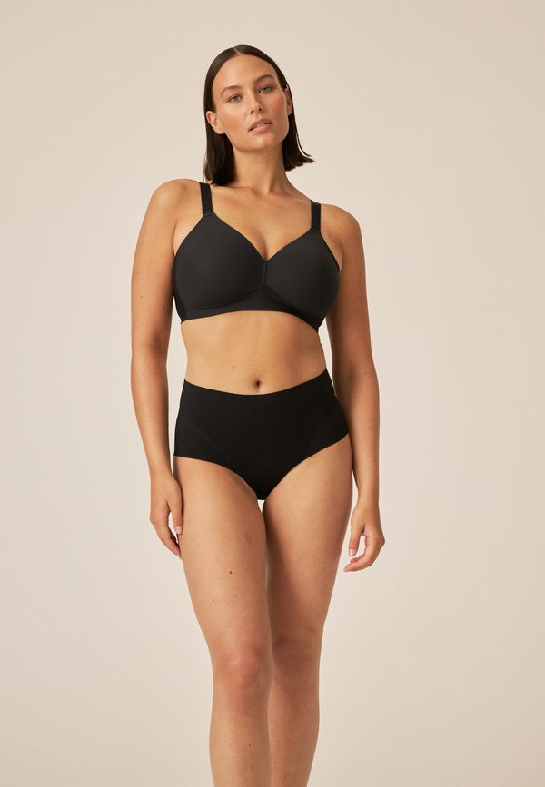 Naturana Soft-BH mit Side Smoother Effekt - Schwarz Rabatt
