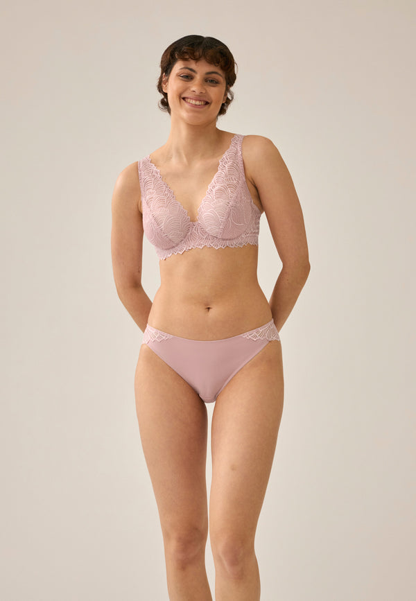 Naturana Bügel-BH aus Spitze - Pink Rose Günstig kaufen
