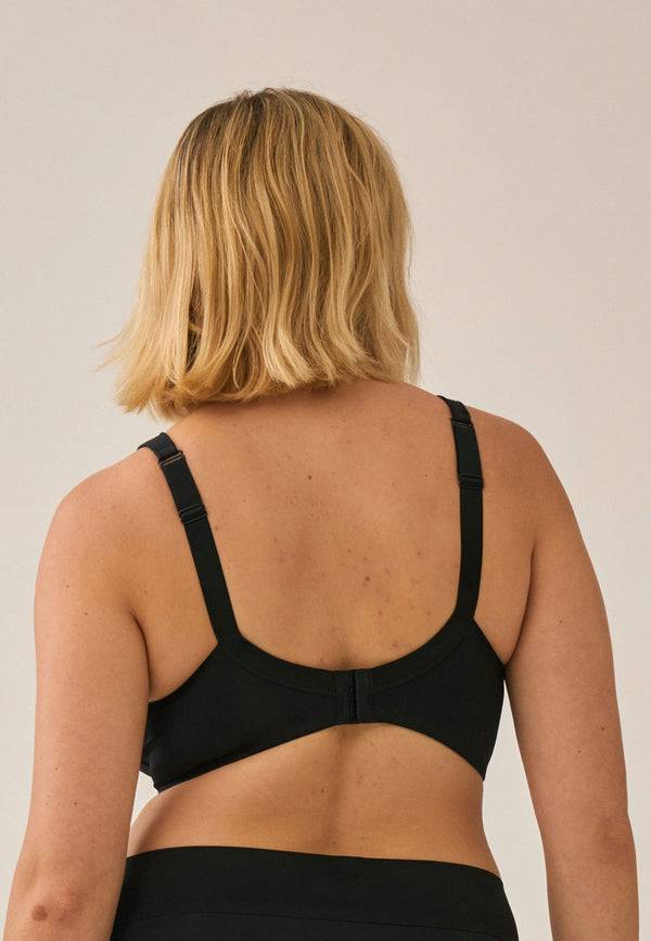 Naturana Bügelloser Soft-BH mit Schale - Schwarz Begrenztes Angebot