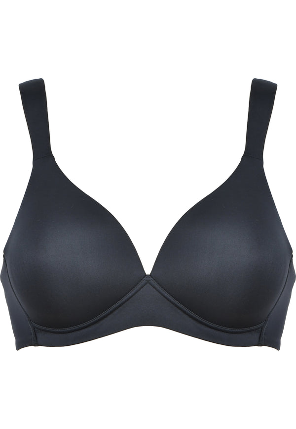 Naturana Bügelloser Soft-BH mit Schale - Schwarz Begrenztes Angebot