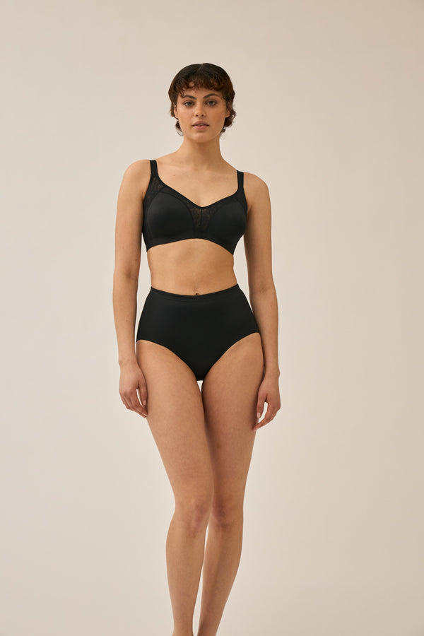 Naturana Minimizer und Side Smoother BH mit Spitze - Schwarz Online Shopping
