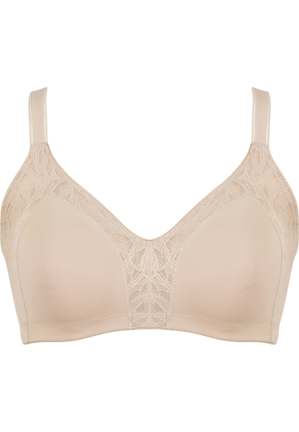 Naturana Minimizer und Side Smoother BH mit Spitze - Light Beige Exklusivangebot