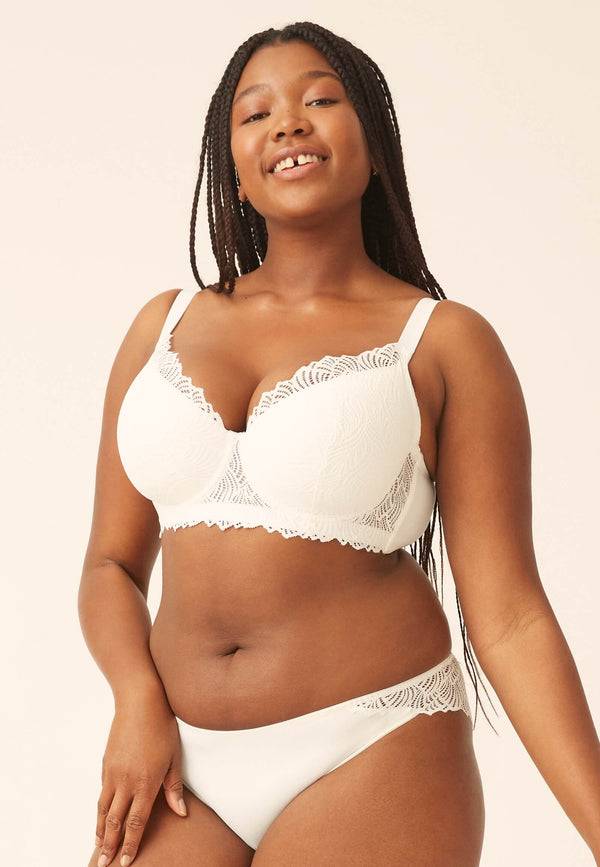 Naturana Bügel-BH mit Spitze - Ecru Top Angebot