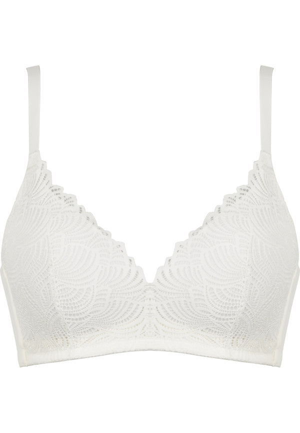 Naturana Soft-BH mit Schale und Spitze - Ecru Exklusive Angebote