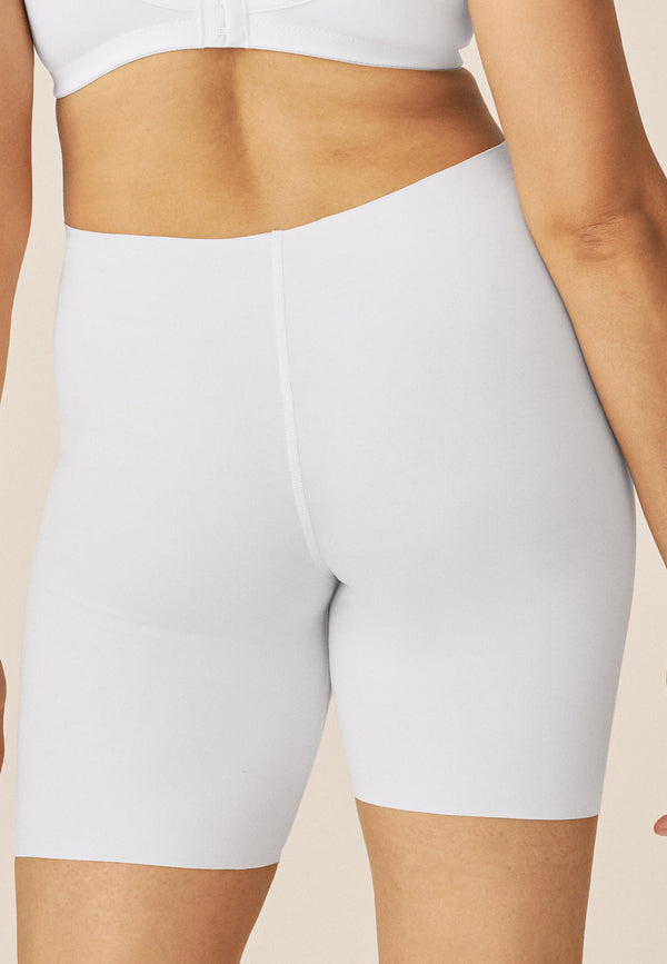 Naturana Baumwoll-Radlershort Cleancut - Weiss Räumungsverkauf