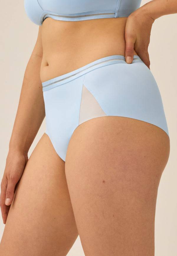 Naturana Clean Cut Panty mit Mesh-Details - Swimming Pool Letzte 3 Tage