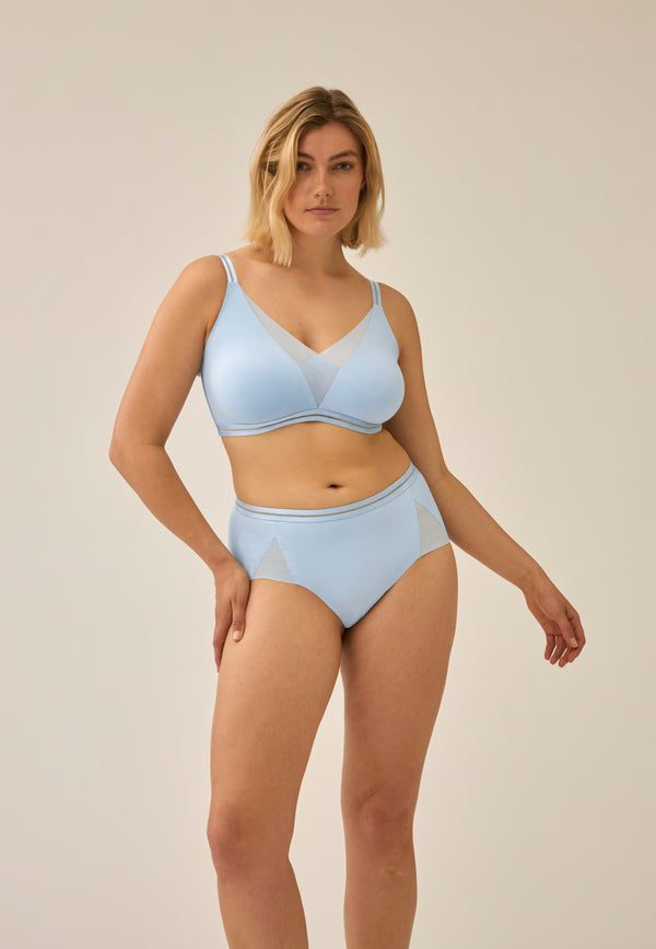 Naturana Clean Cut Panty mit Mesh-Details - Swimming Pool Letzte 3 Tage