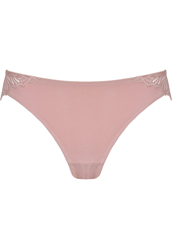 Naturana Slip mit Spitzendetails - Pink Rose Letzter Tag