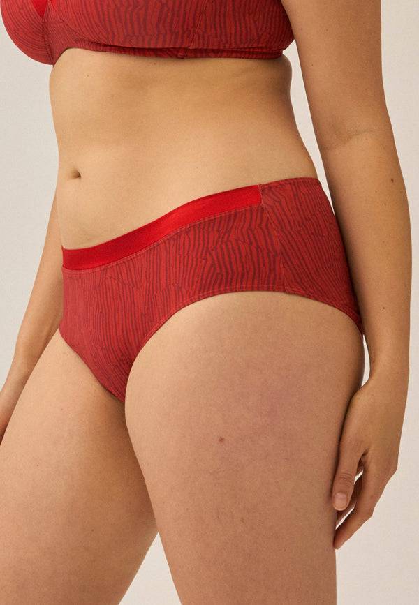 Naturana Softer Slip mit Glanzband - Negroni Print Zeitbegrenzte Promotion