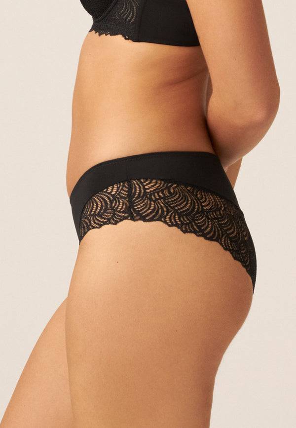 Naturana Panty mit Spitzendetails - Schwarz Bis zu 50% Rabatt