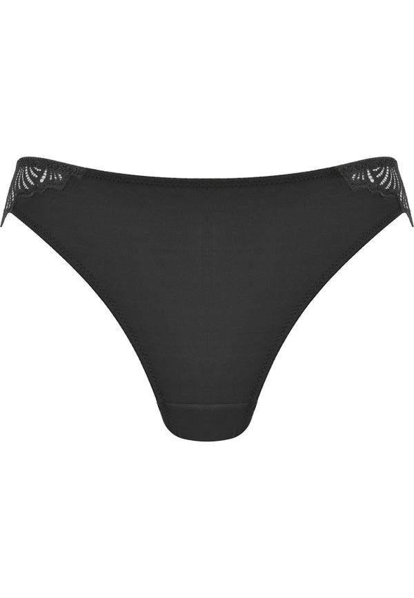 Naturana Slip mit Spitzendetails - Schwarz Bis zu 60% Rabatt