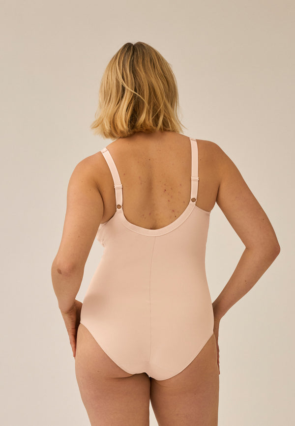 Naturana Minimizer Soft-Body mit Glanzband - Light Beige Discount Store für neue Produkte