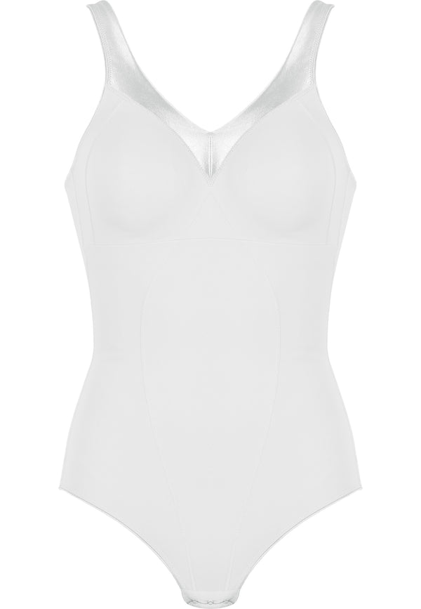 Naturana Minimizer Soft-Body mit Glanzband - Weiss Nur noch ein Tag übrig