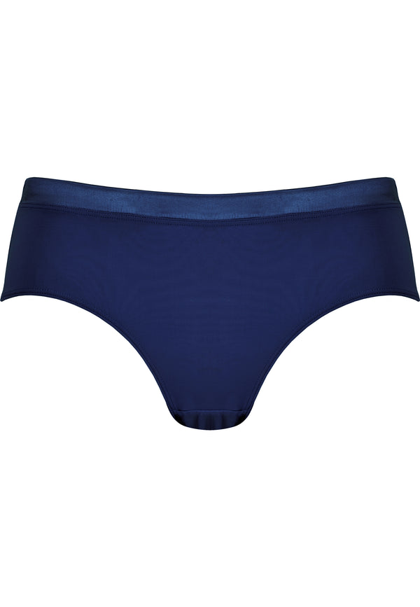 Naturana Softer Slip mit Glanzband - Navy Kostenloser Versand international