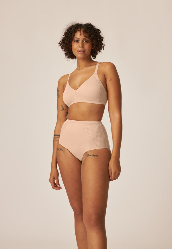 Naturana Dynamischer Wohlfühl-BH - Light Beige Sonderangebot