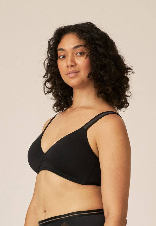 Naturana Soft-BH mit Schale - Schwarz Vatertagsangebot