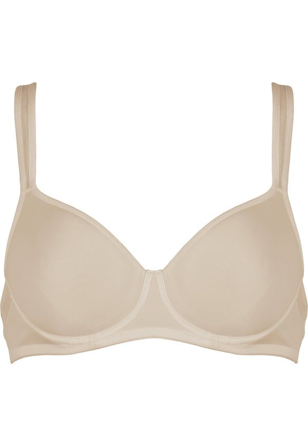 Naturana Spacer Bügel-BH mit Mesh Details - Light Beige Heißer Verkauf