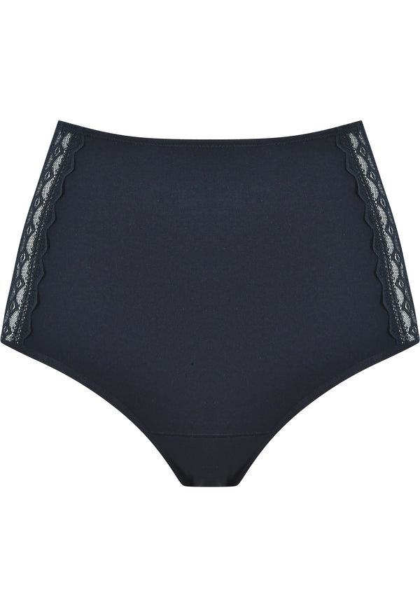 Naturana Perioden Highwaist Slip - Schwarz Zeitlich begrenztes Angebot