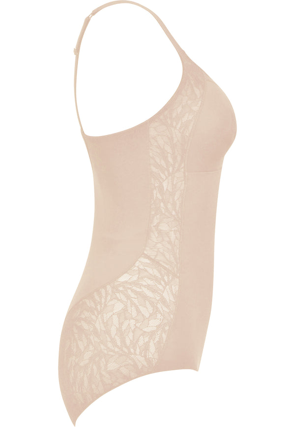 Naturana Minimizer Body mit Spitze - Light Beige Bestseller