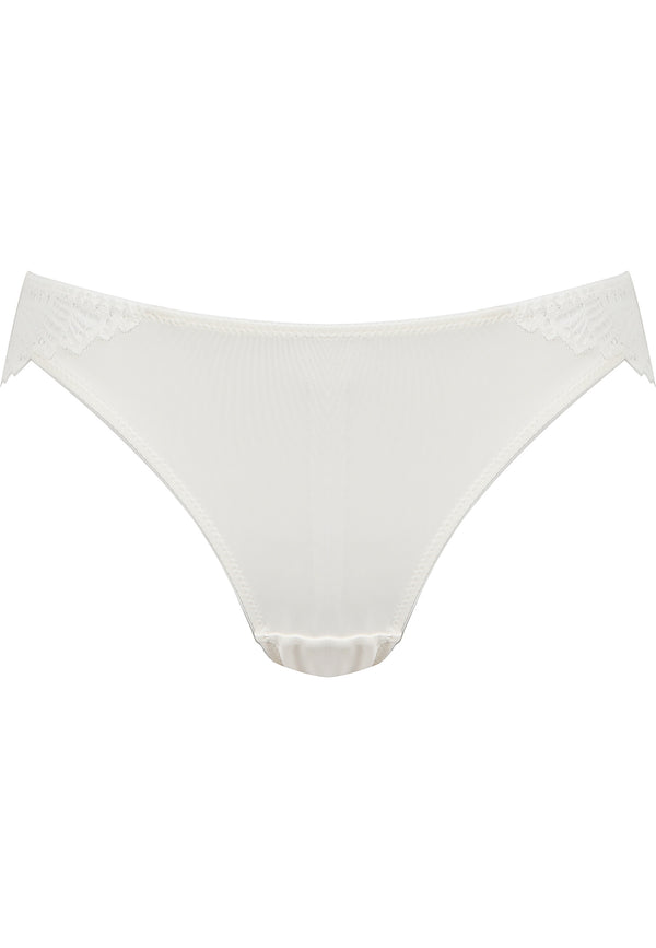 Naturana Slip mit Spitzendetails - Ecru Räumungsverkauf