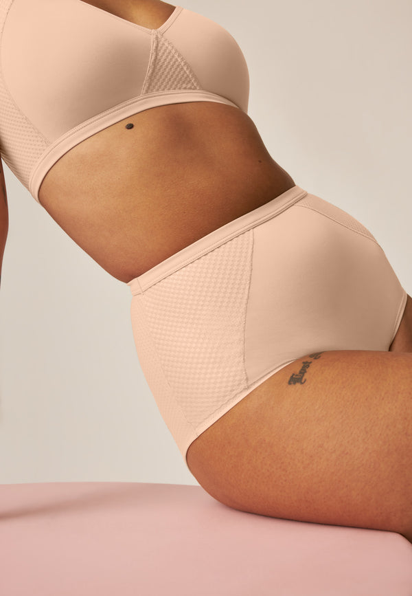 Naturana Comfort High Waist Slip - Light Beige Riesige Ersparnisse