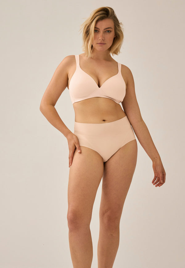 Naturana High Waist Slip mit leichtem Shape-Effekt - Light Beige VIP-Rabatte