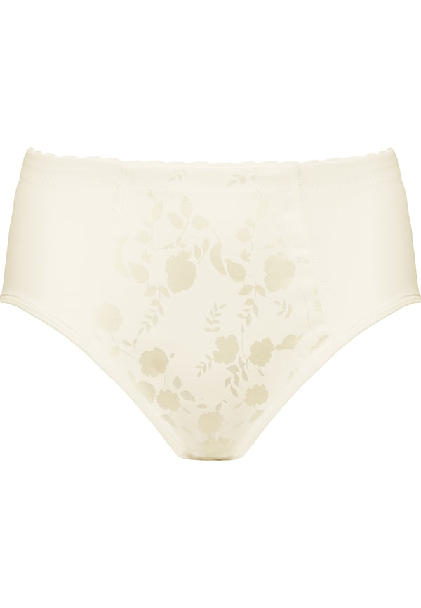 Naturana Minimizer Slip mit Blumenmuster - Champagner Letzte 3 Tage