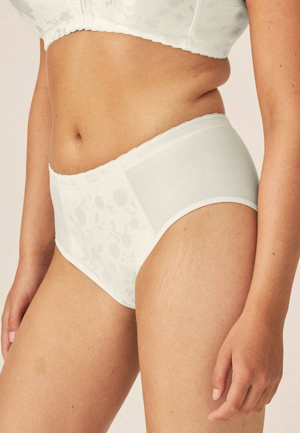 Naturana Minimizer Slip mit Blumenmuster - Champagner Letzte 3 Tage