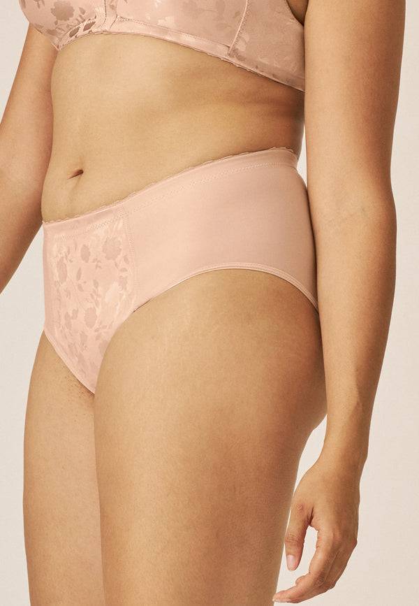 Naturana Minimizer Slip mit Blumenmuster - Light Beige JETZT KAUFEN