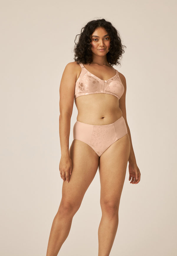 Naturana Minimizer Slip mit Blumenmuster - Light Beige JETZT KAUFEN