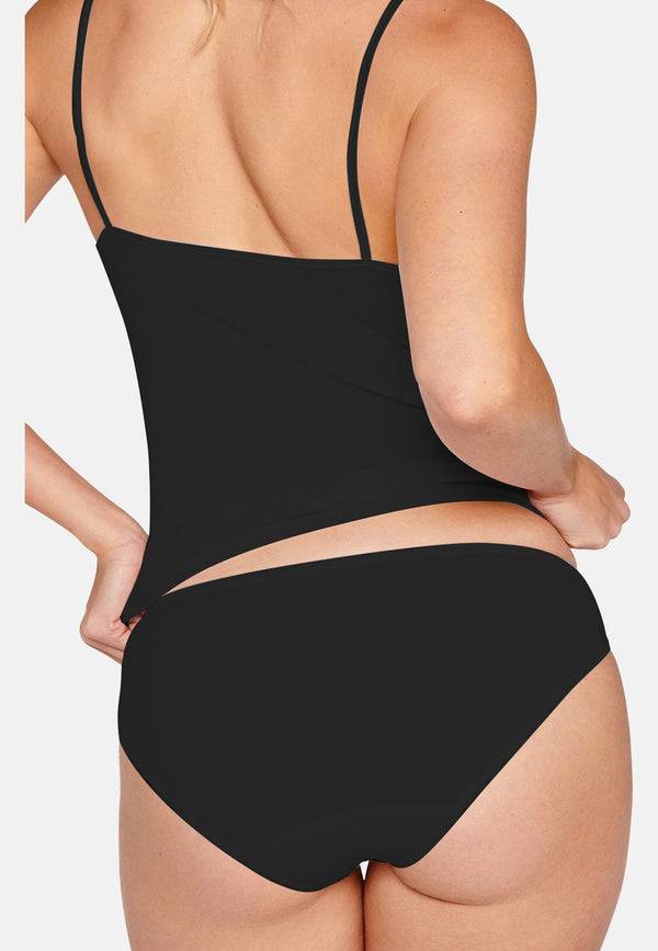 Naturana Mini Slip aus Biobaumwolle - Schwarz Bis zu 50% Rabatt