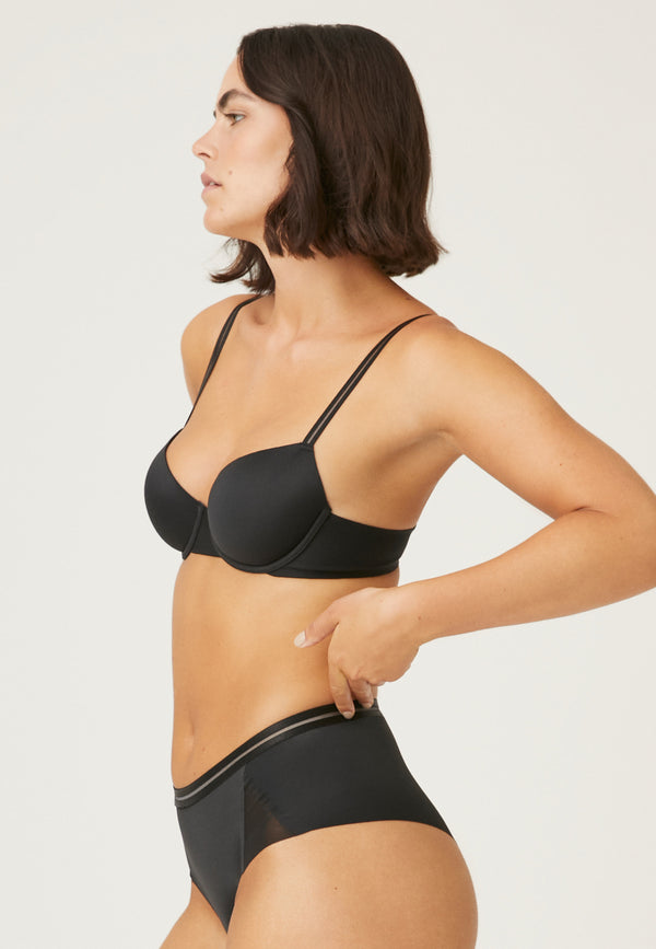 Naturana Bügel-BH mit Schale - Schwarz Super Rabatt