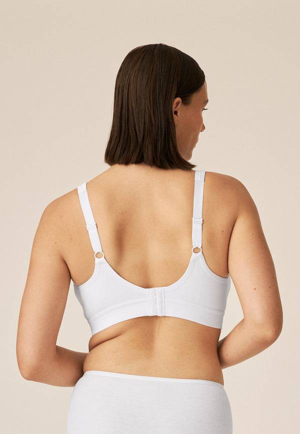 Naturana Athleisure Soft-BH - Weiss Riesige Rabatte