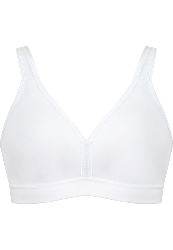 Naturana Athleisure Soft-BH - Weiss Riesige Rabatte