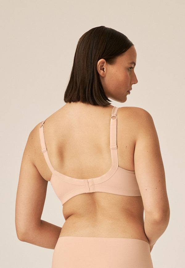 Naturana Minimizer Soft-BH mit Glanzband - Light Beige 50% Rabatt mit kostenlosem Versand