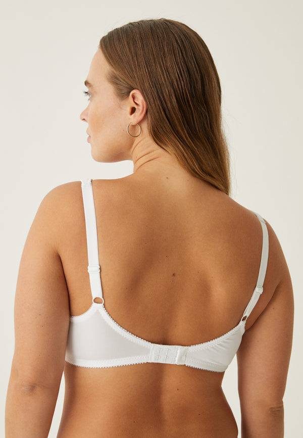 Naturana Soft-BH mit Schale und Entlastungsträgern - Weiss Black Friday Preise