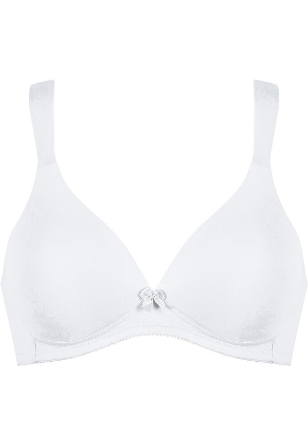 Naturana Soft-BH mit Schale und Entlastungsträgern - Weiss Black Friday Preise