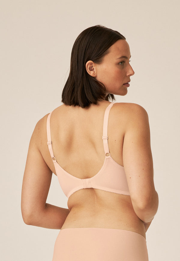 Naturana Soft-BH mit Schale und Entlastungsträgern - Light Beige Im Verkauf