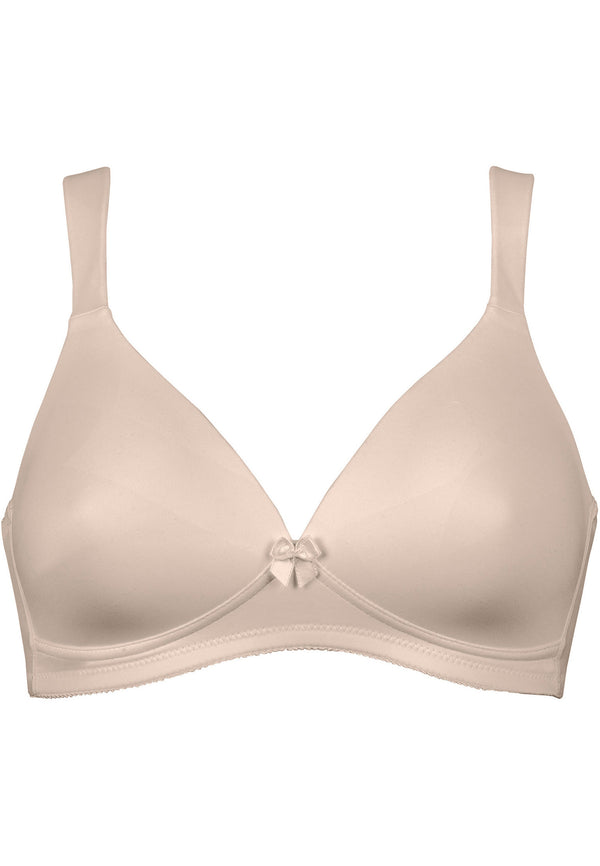 Naturana Soft-BH mit Schale und Entlastungsträgern - Light Beige Im Verkauf