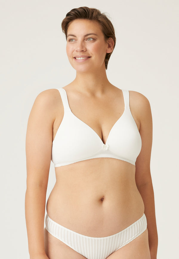 Naturana Soft-BH mit Schale und Entlastungsträgern - Champagner 50% Rabatt für begrenzte Zeit