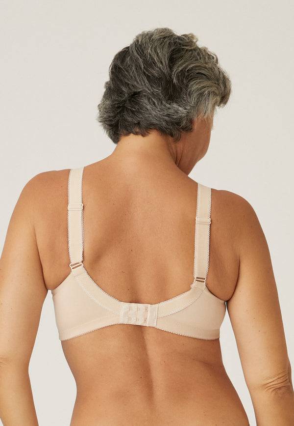 Naturana Klassischer Soft-BH mit Tasche - Light Beige Schlussverkauf