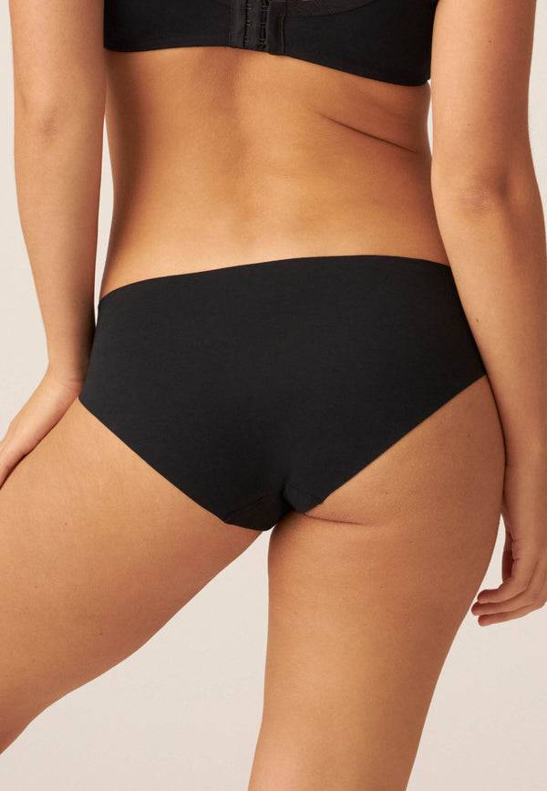Naturana Slip mit Baumwolle - Schwarz Kostenloser Versand