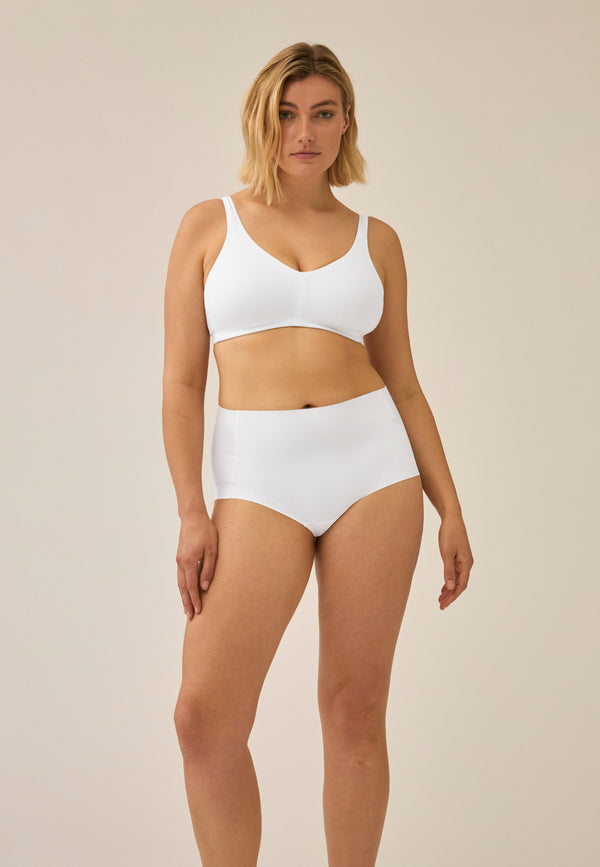 Naturana Elasticup Soft-BH mit Baumwolle - Weiss Begrenztes Angebot
