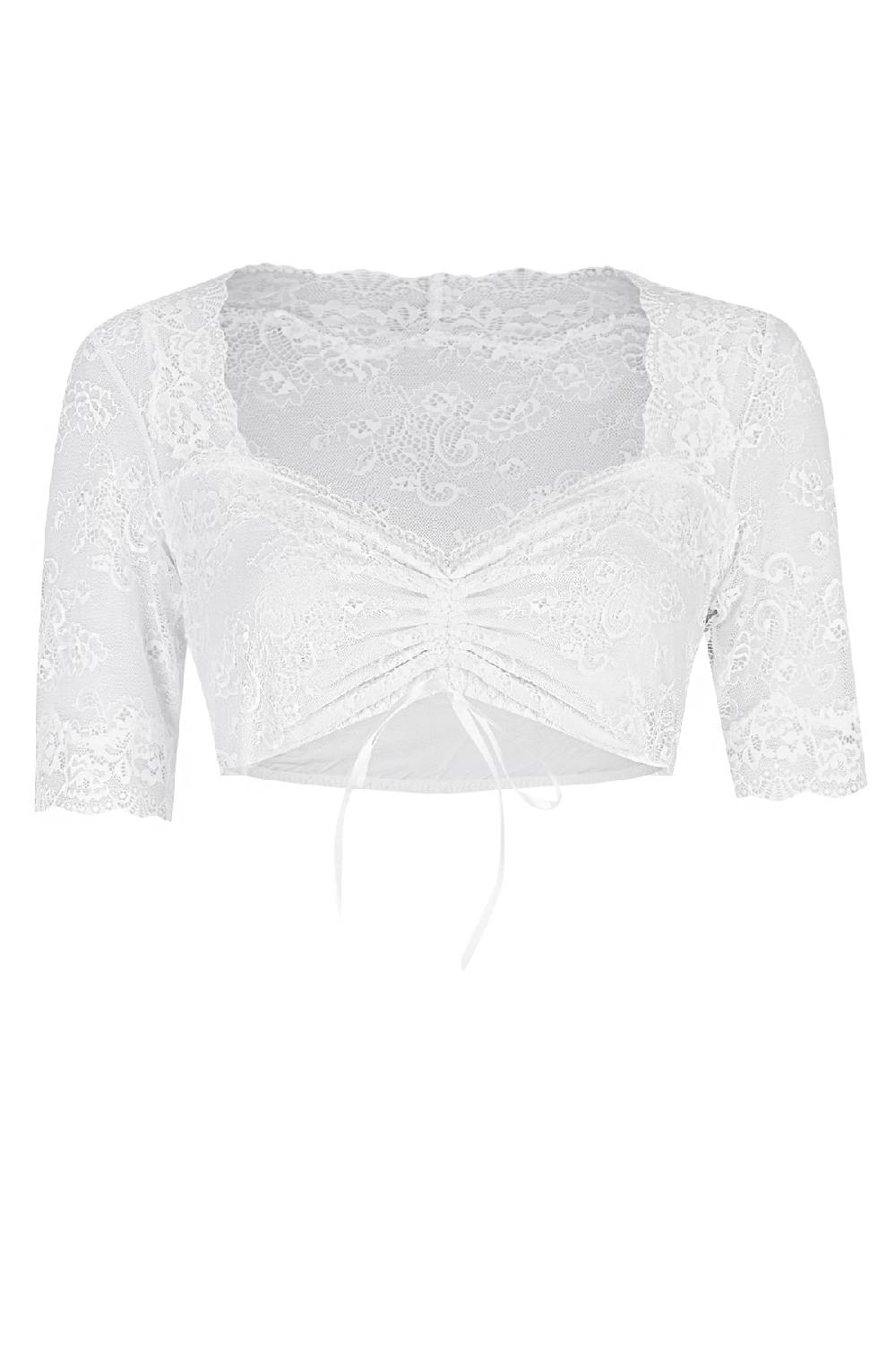 Nina Von C. Dirndl-Bluse Claudia, halbarm Valentinstagsangebot