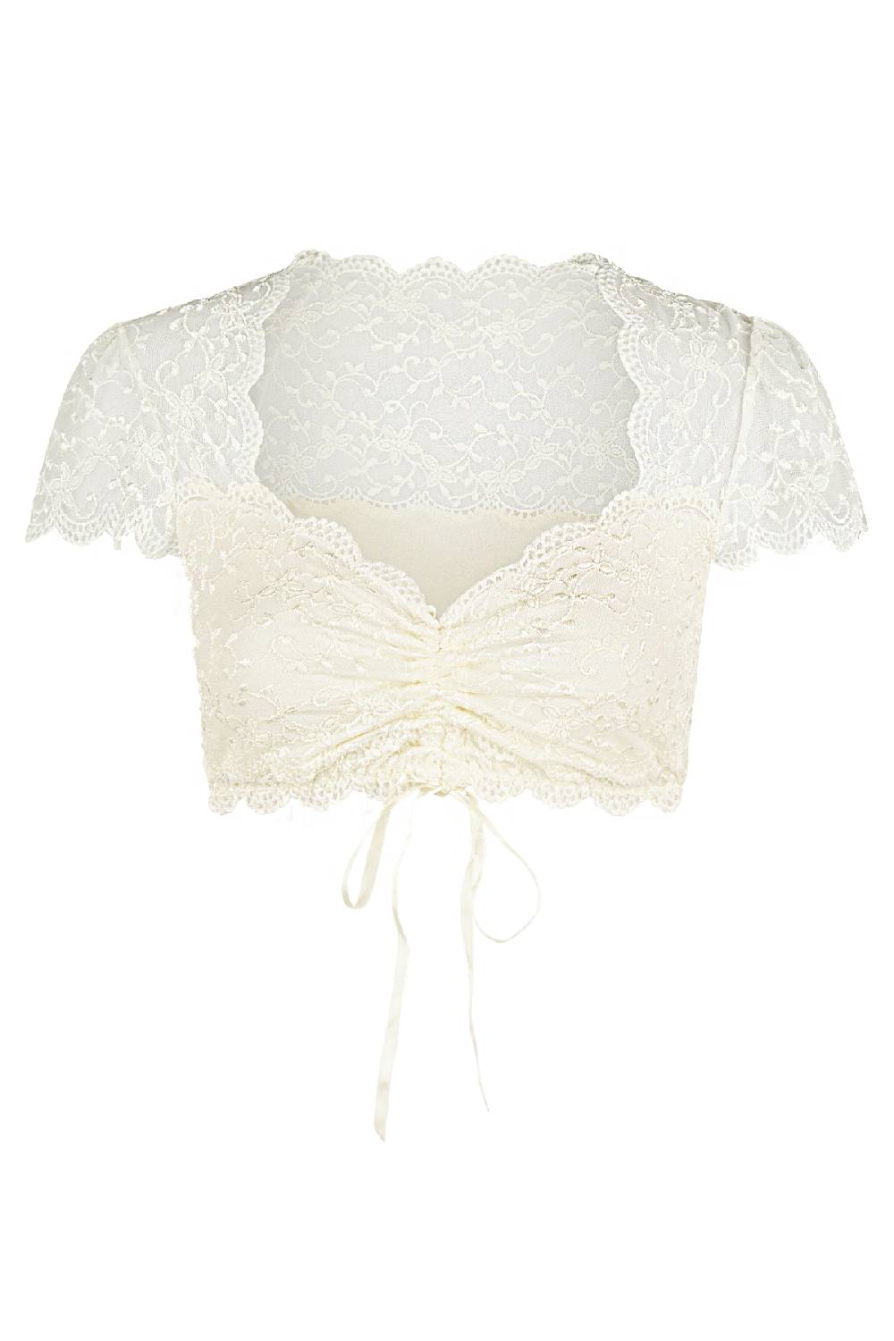 Nina Von C. Dirndl-Bluse Nina, kurzarm Blitzangebot