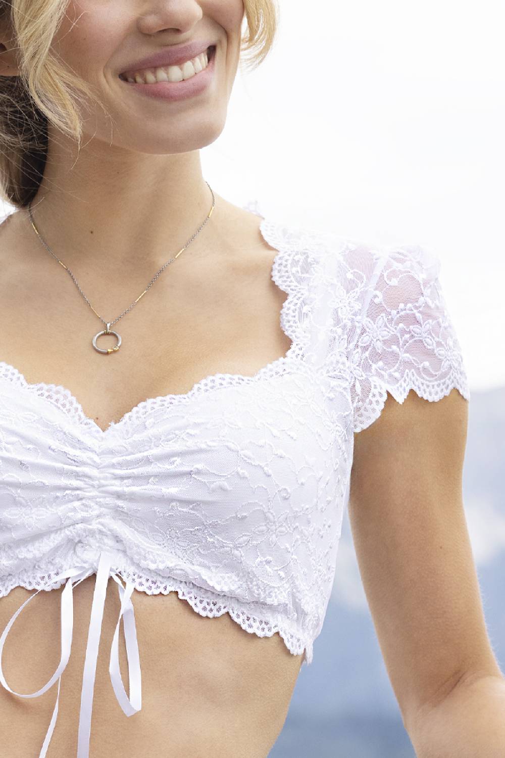 Nina Von C. Dirndl-Bluse Nina, kurzarm Neuheiten