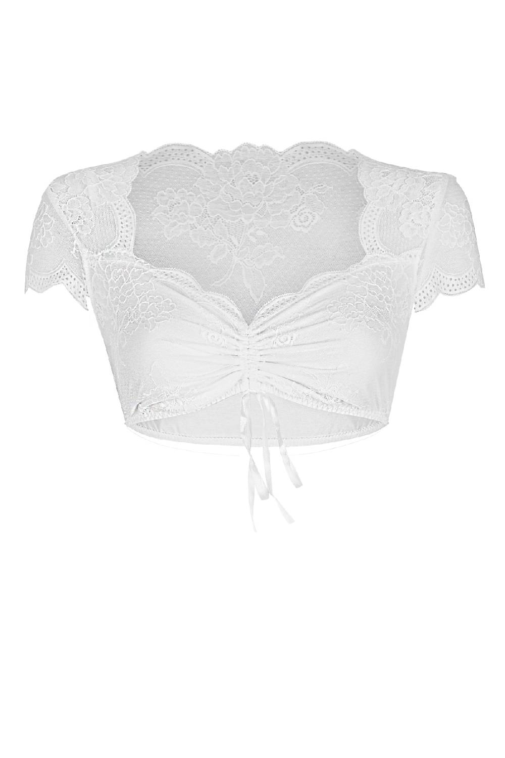 Nina Von C. Dirndl-Bluse Sybille, kurzarm Riesige Ersparnisse