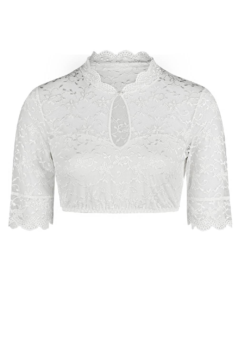 Nina Von C. Dirndl-Bluse Annette, halbarm Super Sparpreis